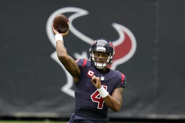 Deshaun watson signed football discount